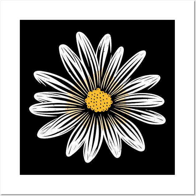 Gentle like a daisy Wall Art by Creativa Land